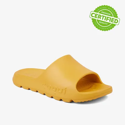 Produktbild von Coqui Herren Hausschuhe Modell lou Neonfarben Leicht Ergonomisch Anti-Rutsch-Sohle