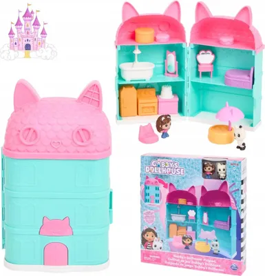 Immagine prodotto di Gabbys Dollhouse Casa delle bambole - set da gioco - casa da gioco - con figure e accessori inclusi