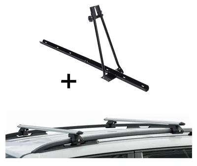 Produktbild von Fahrradträger ORION + Relingträger CRV135 kompatibel mit VW Touran ab 03