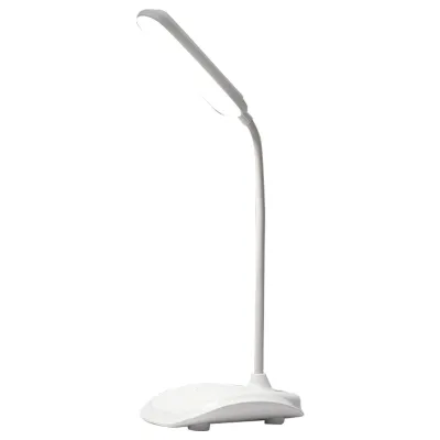 Obrázok produktu pre LED stolná lampa, dotykové ovládanie, tri úrovne teploty farby, plynulé stmievanie, USB nabíjací panel, biela