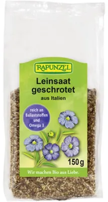 Produktbild von Leinsaat geschrotet 150g