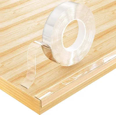 Imagen del producto de Protector de bordes para niños, de 5 metros, autoadhesivo, transparente, con borde suave, ideal para mesas y cajones