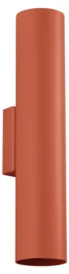 Immagine prodotto di Lampada da parete LAGOS 2 rosso ocra 2xGU10 10W acciaio 30x8x6cm Sollux Lighting