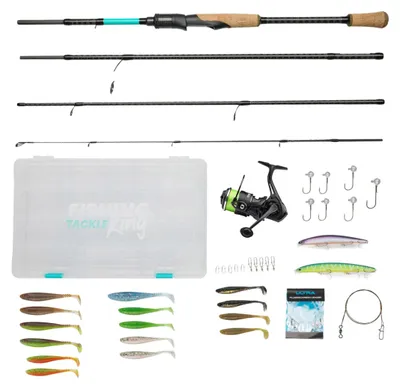 Produktbild von Fishing-King Tackle Angelset Zander/Hecht