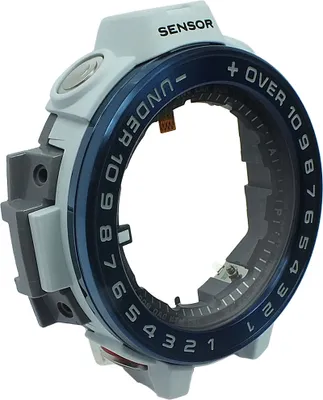 Produktbild von Casio G-Shock Gehäuse CASE/CENTER ASSY grau/blau Resin GWN-1000E-8A
