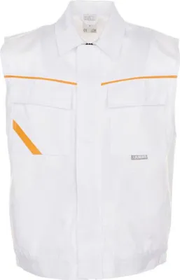 Produktbild von Größe XXXL Herren Planam Highline Weste reinweiß gelb Modell 2367
