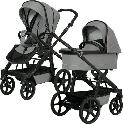 Produktbild von Hartan Kombikinderwagen Rock It Outdoor Set inkl. Babywanne premium graphit