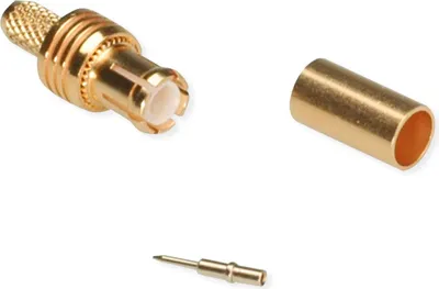 Produktbild von TELEGÄRTNER MCX-Crimpstecker für RG-316/U vergoldet