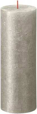Image de Bougie pilier Bolsius shimmer champagne - 19 cm / ø 7 cm