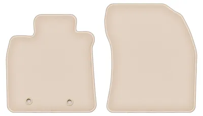 Produktbild von DURBAN Beige Velours-Fußmatten vorne für Toyota Avensis III T27 Kombi, Liftback, Limousine (2009-2018)