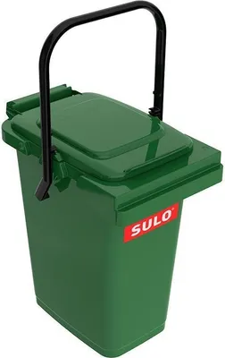 Produktbild von SULO Mülltonne, Mülleimer, Müllbehälter, Abfalleimer 25 Liter grün (25 Sulo grün)