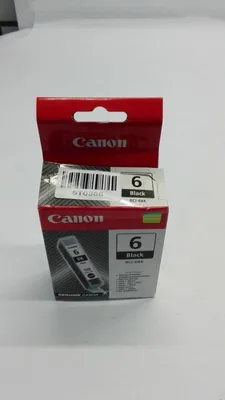Produktbild von Canon BCI-6 BK Black, Schwarz, Tinte auf Pigmentbasis