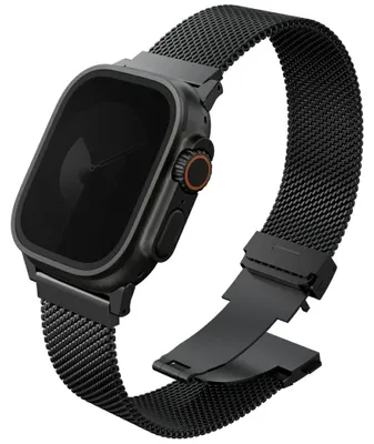 Zdjęcie produktu dla Pasek UNIQ Dante Pro do Apple Watch 49/44mm czarny
