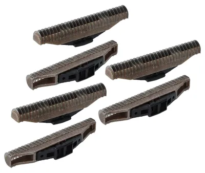 Produktbild von vhbw 6x Klingenblock kompatibel mit Xenic 9191 Rasierer Schwarz Silber