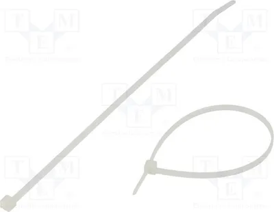 Produktbild von 100x Kabelbinder L: 190mm 135N natürlich UL94V-2 111-03459 Kabelbinder W: 3,5mm