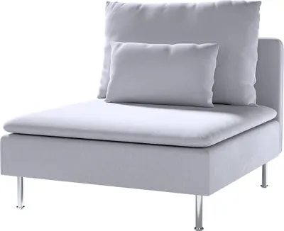 Produktbild von Dekoria Bezug für Söderhamn Sitzelement 1, grau, Bezug für Sitzelement 1