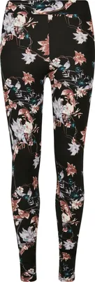Produktbild von Urban Classics Ladies - ALL OVER PRINT Leggings flower - XS
