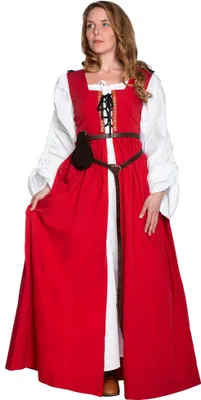 Produktbild von Oberkleid - Lucretia, rot Größe: S-M