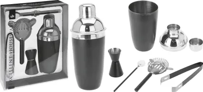 Obrázek produktu pro Barman třepačka s příslušenstvím, 5 ks, matný