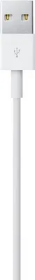 Produktbild von Apple 1 m Lightning/USB Datentransferkabel für iPhone, iPad, iPod, Stromadapter, Computer, MAC - Erster Anschluss: Anschluss 1: USB A, Stecker - Zweiter Anschluss: 1 x Lightning - Male - Weiß