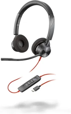 Image de Poly Blackwire 3320 - Microsoft Teams - 3300 Series