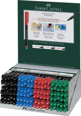 Produktbild von Faber Castell Marker Multimark permanent Display
