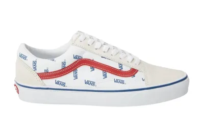 Image de Hommes Vans Old Skool Logo blanc 41