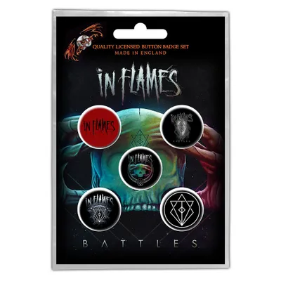 Produktbild von In Flames Battles Badge 25 mm