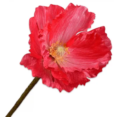 Produktbild von Silk-ka Seidenblume Mohn Rot (63cm)