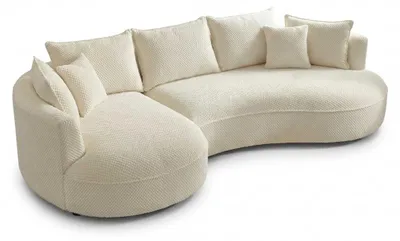 Obrázok produktu pre Moderná rohová sedačka do obývačky, tvar L, elegantný čalúnený nábytok