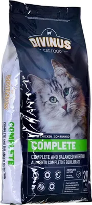 Produktbild von DIVINUS Cat Complete - Trockenfutter für Katzen - 20 kg