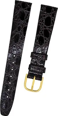 Produktbild von Orig. FORTIS Uhrenarmband LEDER braun KROKO Dornschließe 16mm NEU