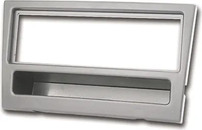 Produktbild von 1 DIN Radioblende passend für Opel hellsilber