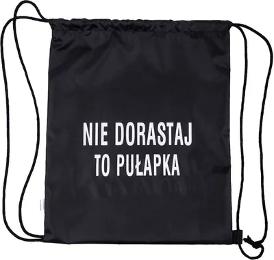 Zdjęcie produktu dla Pajacyk, Worek Nie dorastaj to pułapka
