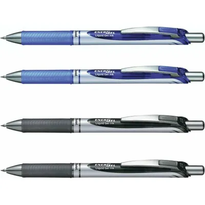 Immagine prodotto di Pentel BL77/AACC-4 4 EnerGel Gelschreiber farbsortiert 0,35 mm