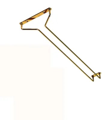 Produktbild von Gläserhalter/Gläserschiene für Stielgläser Messing 41,5