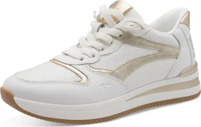 Produktbild von Tamaris Comfort Damen Sneaker Leder Slipper weit geschnitten 8-83737-46, Größe:40 EU, Farbe:Weiß