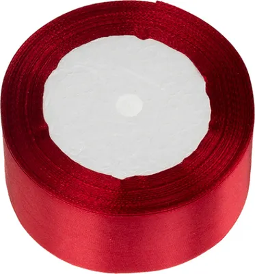 Produktbild von Satinband – 40 mm / 22,5 m – Dunkelrot