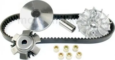 Produktbild von VARIOMATIK Set KOMPLETT+ KEILRIEMEN für BENZHOU YY125T-31 125 Luft