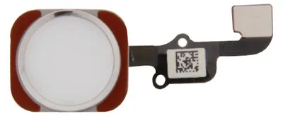 Image de Pièce de rechange : câble flexible du bouton d'accueil pour Apple iPhone 6S 4,7 pouces et Plus, couleur argent
