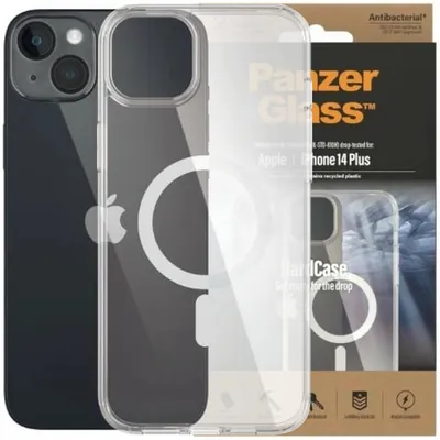 Produktbild von PanzerGlass ® HardCase Transparent m. Weiss MagSafe iPhone 14 Plus, Cover, Apple, Apple - iPhone 14 Plus, 17 cm (6.7"), Transparent