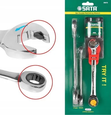 Obrázek produktu pro SATA 09075 Sada klíčů s ráčnovým kroužkem