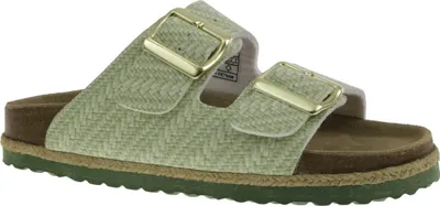 Produktbild von Piece of Mind Damen Pantolette Sandale Lederfussbett beige EUR 39