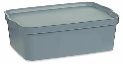 Aufbewahrungsbox mehrfarbig 46 x 31,5 x 56 cm Kunststoff stapelbar