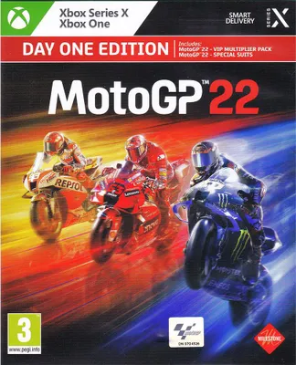 Produktbild von Milestone MotoGP 22 Day 1 Edition, Xbox One/One S/Series X/S, Multiplayer-Modus, E (Jeder)