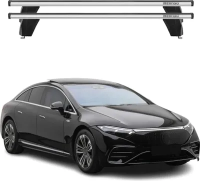 Produktbild von Menabo Dachträger Grundtäger für Mercedes EQS V297 2021-2025 75kg Alu Silber 2x