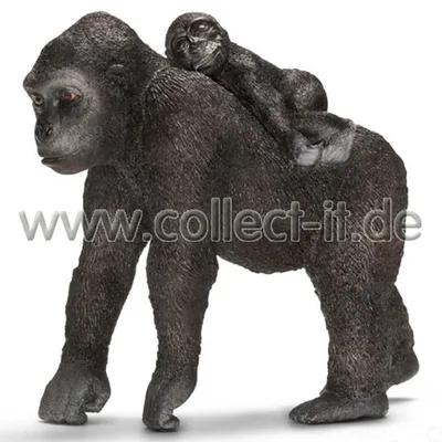 Produktbild von Schleich Gorilla Weibchen mit Baby