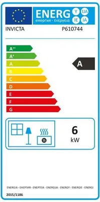 Image de Poêle à bois Alcor étanche - fonte 6 kW
