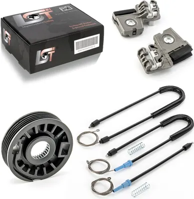 Produktbild von ELEKTRISCHER FENSTERHEBER REPARATURSATZ VORNE RECHTS FÜR VW GOLF MK4 IV 2/3 trg.