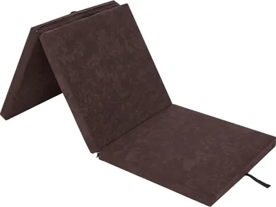 Obrázok produktu pre Skladací matrac BEN - 180×65 cm - skladací, prateľný poťah, pevný penový matrac, látka Aloba, posteľ pre hostí a podložka na jogu | Pillowprim